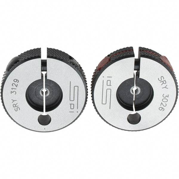SPI - Ring Thread Go/No Gages Go/No Go: Go; No Go Thread Size: #2-56 - Eagle Tool & Supply