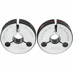 SPI - Ring Thread Go/No Gages Go/No Go: Go; No Go Thread Size: 5/8-18 - Eagle Tool & Supply