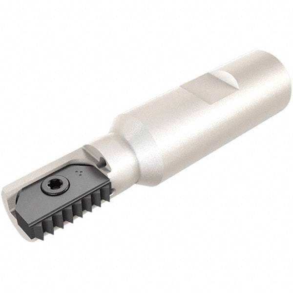 Iscar - 2.5mm Pitch, External Thread, ISO Standard, MT LNHU Grade IC908 Thread Mill Insert - Carbide, TiAlN Coating - Eagle Tool & Supply