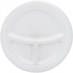 Solo - 9" Foam Plates - White - Eagle Tool & Supply