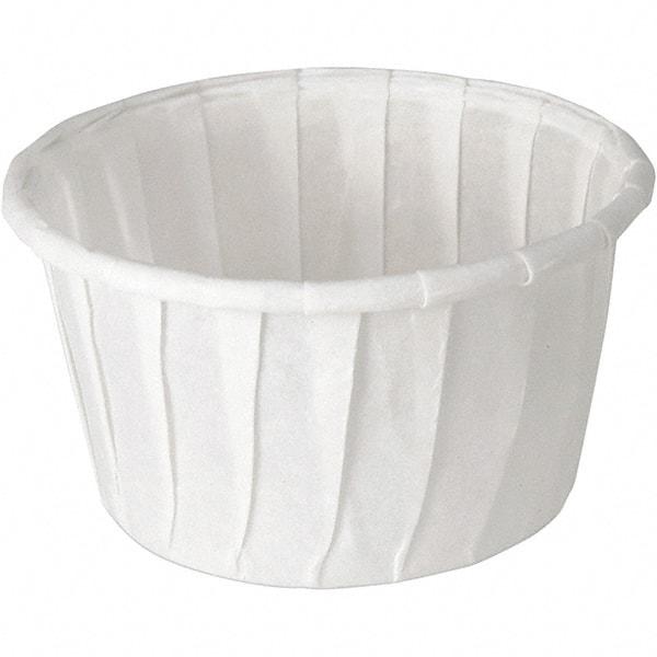 Solo - 1-1/4 oz Paper Portion Cups - White - Eagle Tool & Supply