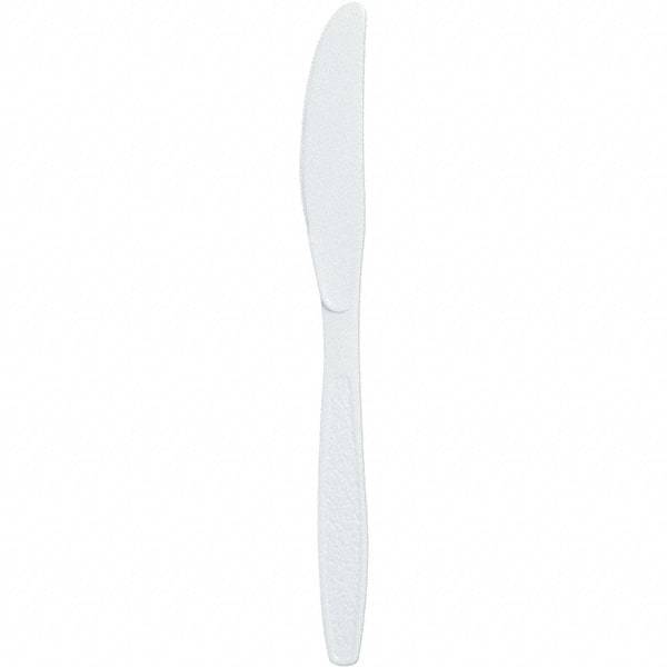 Solo - Extra Heavyweight Plastic Knives - White - Eagle Tool & Supply