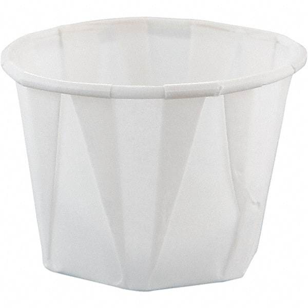 Solo - 1 oz Paper Portion Cups - White - Eagle Tool & Supply