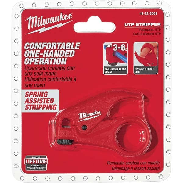 Milwaukee Tool - Wire & Cable Strippers Type: Wire Stripper Maximum Capacity: 6 AWG - Eagle Tool & Supply