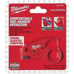 Milwaukee Tool - Wire & Cable Strippers Type: Wire Stripper Maximum Capacity: 6 AWG - Eagle Tool & Supply