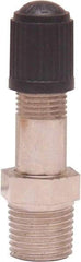 Midwest Control - 1/8 NPT Air Compressor Filler Valve - 250 psi, 1.52" High, Use with Air Tanks - Eagle Tool & Supply