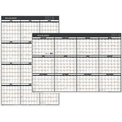 AT-A-GLANCE - 1 Sheet, 24 x 36", Erasable Wall Calendar - Eagle Tool & Supply