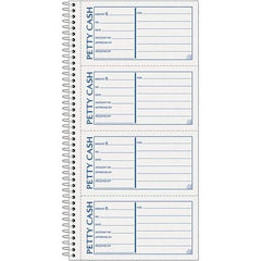 TOPS - 200 Sheet, 5-1/2 x 11", Receipt Book - Pink & White - Eagle Tool & Supply