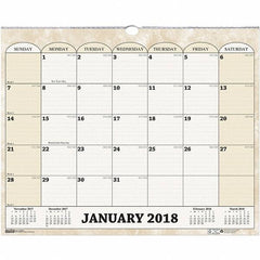 House of Doolittle - 12 Sheet, 14-7/8 x 12", Wall Calendar - Eagle Tool & Supply