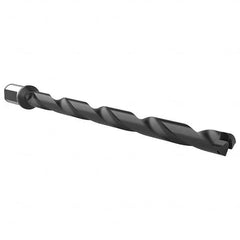 Allied Machine and Engineering - 24.41mm to 35.05mm Diam 410mm Max Depth Helical Flute Spade Drill - Eagle Tool & Supply