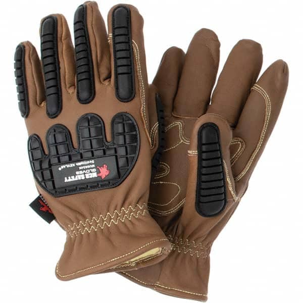 MCR Safety - Arc Flash & Flame Protection Gloves Protection Type: Arc Flash Material Type: Leather or Synthetic Leather - Eagle Tool & Supply