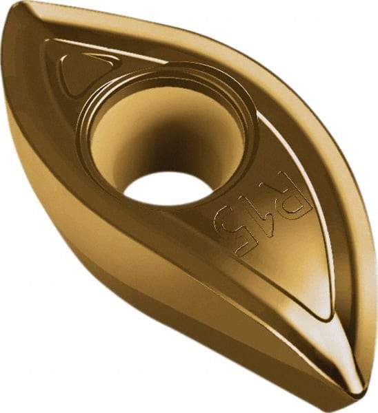 Walter - XDMT3207200 F55 Grade WKP35G Carbide Milling Insert - TiAlN/TiN Finish, 7.5mm Thick, 1mm Corner Radius - Eagle Tool & Supply