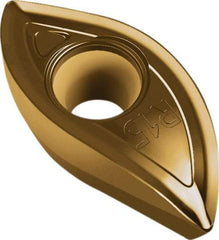 Walter - XDMT3207200 F55 Grade WKP35G Carbide Milling Insert - TiAlN/TiN Finish, 7.5mm Thick, 1mm Corner Radius - Eagle Tool & Supply