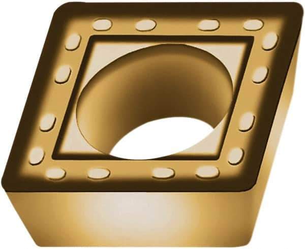 Walter - SPMT09T308 F55 Grade WKP35G Carbide Milling Insert - TiAlN/TiN Finish, 3.97mm Thick, 3/8" Inscribed Circle, 0.8mm Corner Radius - Eagle Tool & Supply