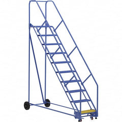Vestil - 130" High 350 Lb Capacity 10 Step Ladder - Eagle Tool & Supply