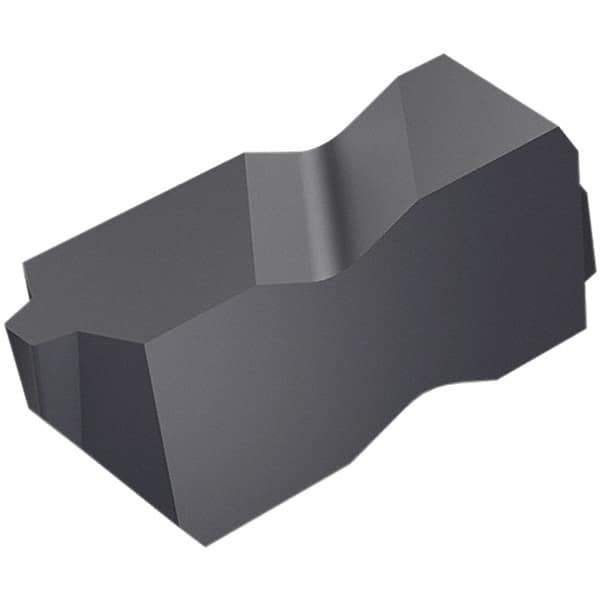 Iscar - FLAS3 Grade IC908, Internal Partial Topping Stub Acme Threading Insert - 16 TPI Int Pitch, Left Hand Insert, TiAlN Finish, Carbide - Eagle Tool & Supply