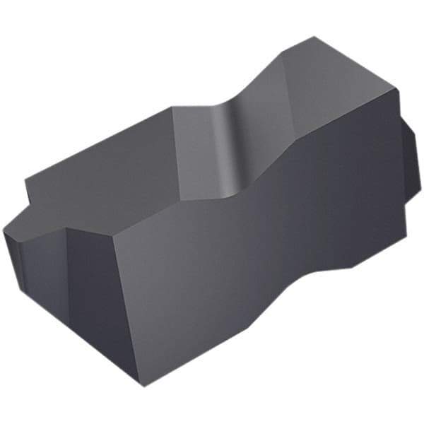 Iscar - FLA4R Grade IC908, External Partial Topping Acme Threading Insert - 4 TPI Ext Pitch, Right Hand Insert, TiAlN Finish, Carbide - Eagle Tool & Supply