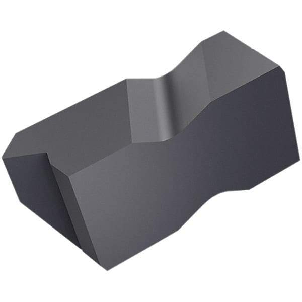 Iscar - FLDC3 Grade IC908, Internal/External API Round Threading Insert - 14 TPI Ext Pitch, 14 TPI Int Pitch, Right Hand Insert, TiAlN Finish, Carbide - Eagle Tool & Supply