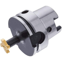 Iscar - Multimaster 40mm HSK40A Taper Shank Milling Tip Insert Holder & Shank - T10 Neck Thread - Eagle Tool & Supply