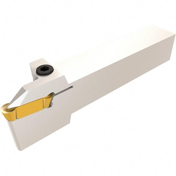 Iscar - GHD, External, Left Hand, 25mm Max Depth of Cut, 8 to 8mm Groove Width, Indexable Grooving Tool Holder - GI.. 8.. Insert Compatibility, 25mm Shank Height, 25mm Shank Width, 150mm OAL - Eagle Tool & Supply