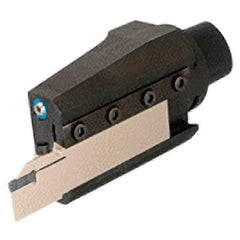 Iscar - Tool Block Style C#-TBK, 32mm Blade Height, Indexable Cutoff Blade Tool Block - Through Coolant, Series CAMFIX - Eagle Tool & Supply