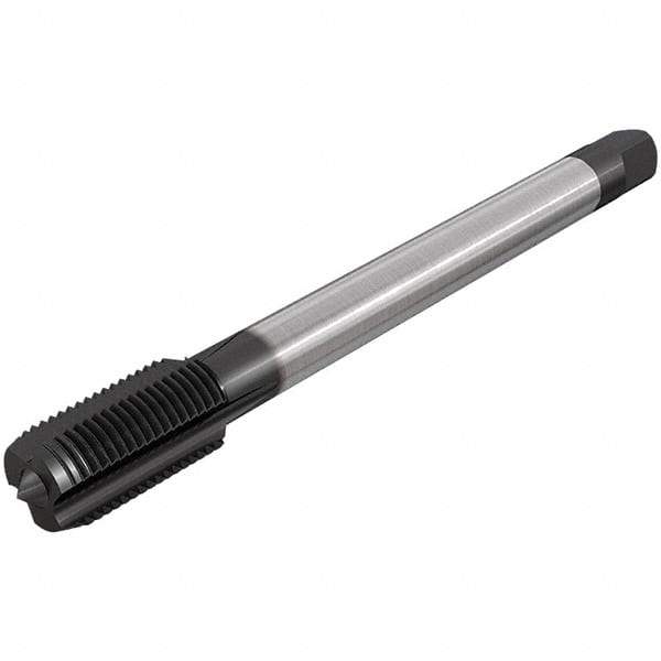 Iscar - M16x1.50 Metric Fine 4 Flute 6HX Modified Bottoming Spiral Flute Tap - High Speed Steel, 100mm OAL, Right Hand Flute, Right Hand Thread, Series TPST M - Eagle Tool & Supply