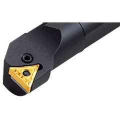 Iscar - 24mm Min Bore Diam, 200mm OAL, 20mm Shank Diam, S-PTFN Indexable Boring Bar - 32mm Max Bore Depth, TNMG 110304 Insert, Clamp Holding Method - Eagle Tool & Supply