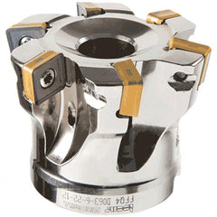 Iscar - Indexable High-Feed Face Mills Cutting Diameter (Decimal Inch): 1.692 Cutting Diameter (mm): 43 - Eagle Tool & Supply