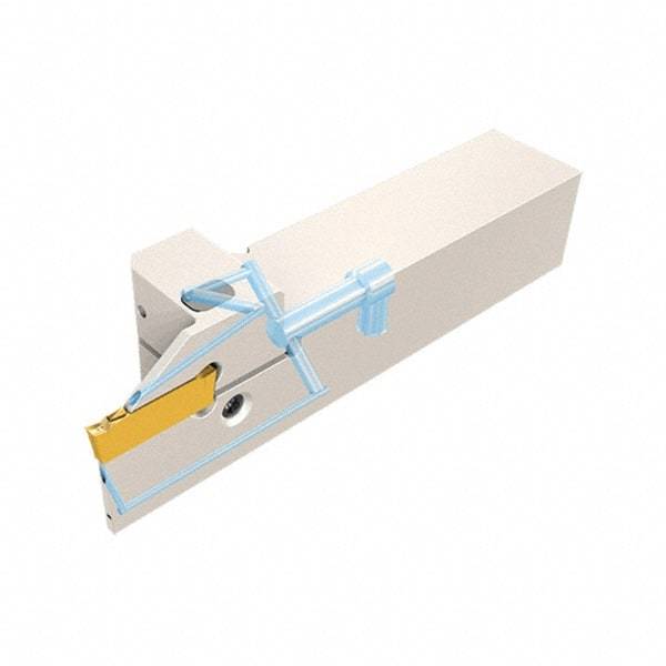 Iscar - CNMG331 F3P Grade IC830 Carbide Turning Insert - TiAlN/AlTiN/TiN Finish, 80° Diamond, 9.52mm Inscr Circle, 4.76mm Thick, 0.4mm Corner Radius - Eagle Tool & Supply