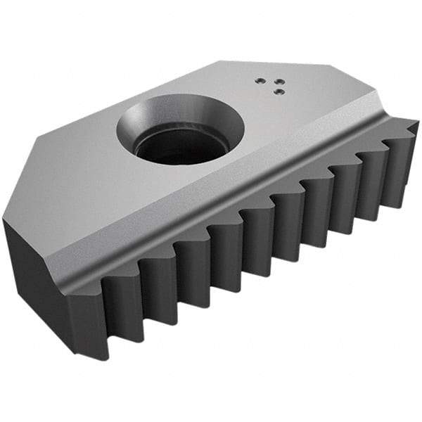 Iscar - 6mm Pitch, Internal Thread, ISO Standard, MT LNHU Grade IC908 Thread Mill Insert - Carbide, TiAlN Coating - Eagle Tool & Supply
