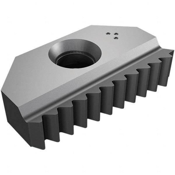 Iscar - 4 TPI, Internal Thread, UN Standard, MT LNHU Grade IC908 Thread Mill Insert - Carbide, TiAlN Coating - Eagle Tool & Supply