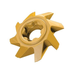Iscar - 4 TPI, Internal/External Thread, Partial Profile 60° Standard, SD TRD Grade IC908 Thread Mill Insert - Carbide, TiAlN Coating - Eagle Tool & Supply