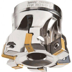 Iscar - Indexable High-Feed Face Mills Cutting Diameter (Decimal Inch): 3.07 Cutting Diameter (mm): 78 - Eagle Tool & Supply