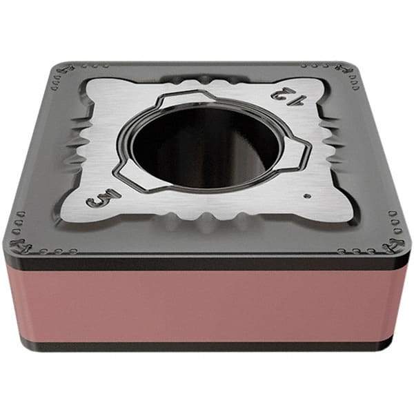 Iscar - SNMG644 R3M Grade IC806 Carbide Turning Insert - AlTiN Finish, 90° Square, 19.05mm Inscr Circle, 6.35mm Thick, 1.6mm Corner Radius - Eagle Tool & Supply