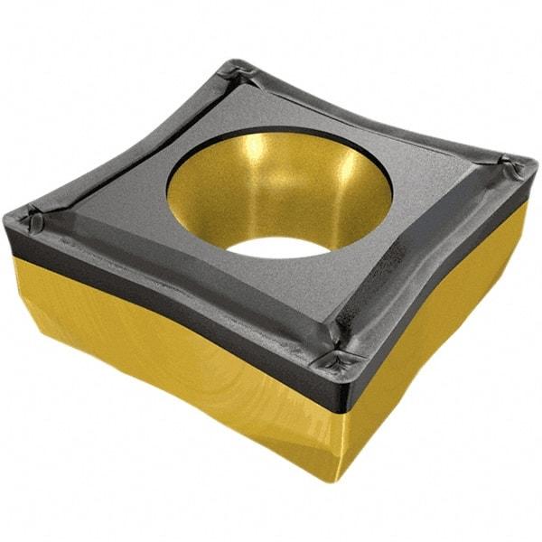 Iscar - DNMG431 TF Grade IC830 Carbide Turning Insert - TiAlN/AlTiN/TiN Finish, 55° Diamond, 12.7mm Inscr Circle, 4.76mm Thick, 0.4mm Corner Radius - Eagle Tool & Supply