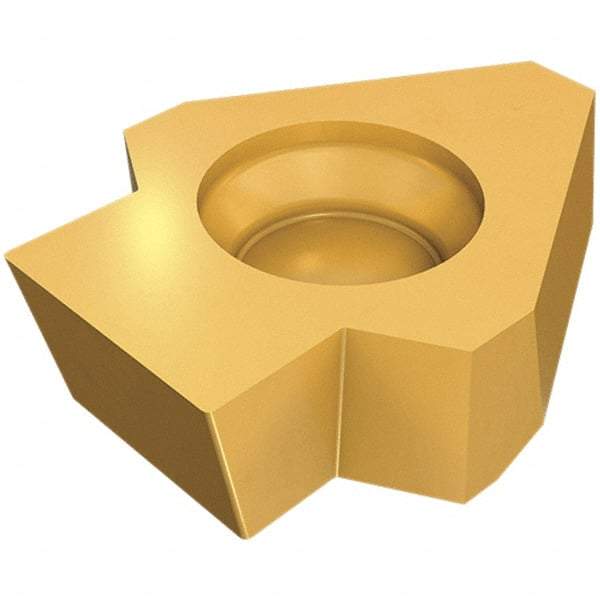 Iscar - 13-7.98-0.2XNUWB 13 Grade IC908, 7.98mm Cutting Width Carbide Grooving Insert - 4.1mm Max Depth of Cut, 0.2mm Corner Radius, TiAlN Finish - Eagle Tool & Supply