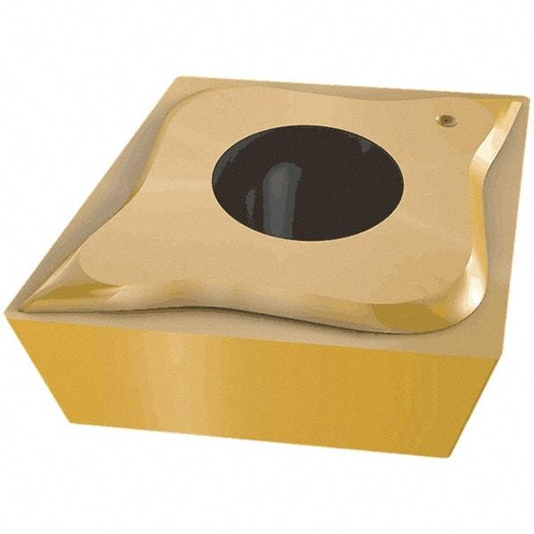 Iscar - CCMT3-2 FPC Grade IC520N Carbide Turning Insert - TiCN/TiN Finish, 80° Diamond, 9.52mm Inscr Circle, 3.97mm Thick, 0.8mm Corner Radius - Eagle Tool & Supply