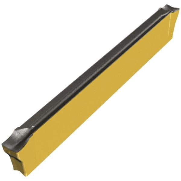 Iscar - DGR3002 XL Grade IC830, 0.118" Cutting Width Carbide Cutoff Insert - Right Hand Lead Angle, TiAlN/AlTiN/TiN Finish - Eagle Tool & Supply