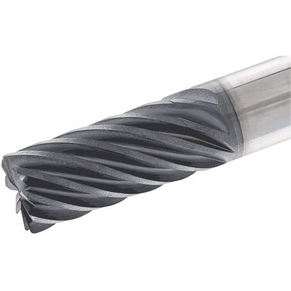 Iscar - MM EFF Grade IC903 Carbide End Milling Tip Insert - TiAlN Finish, 6 Flutes, 25.4mm Cutting Diam, 1.2mm Depth of Cut, 25mm Extension, 0.122" Cnr Rad - Eagle Tool & Supply