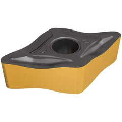 Iscar - DNMX444 Grade IC8150 Carbide Turning Insert - TiCN/Al2O3/TiN Finish, 55° Diamond, 1/2" Inscr Circle, 1/4" Thick, 1.6mm Corner Radius - Eagle Tool & Supply