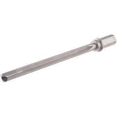 Iscar - 225mm Max Drill Depth, 15xD, 14mm Diam, Indexable Insert Drill - 1 Insert, 25mm Shank Diam, Weldon Flat Shank - Eagle Tool & Supply