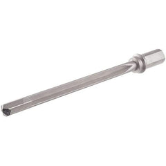 Iscar - 255mm Max Drill Depth, 15xD, 16mm Diam, Indexable Insert Drill - 1 Insert, 25mm Shank Diam, Straight Shank - Eagle Tool & Supply