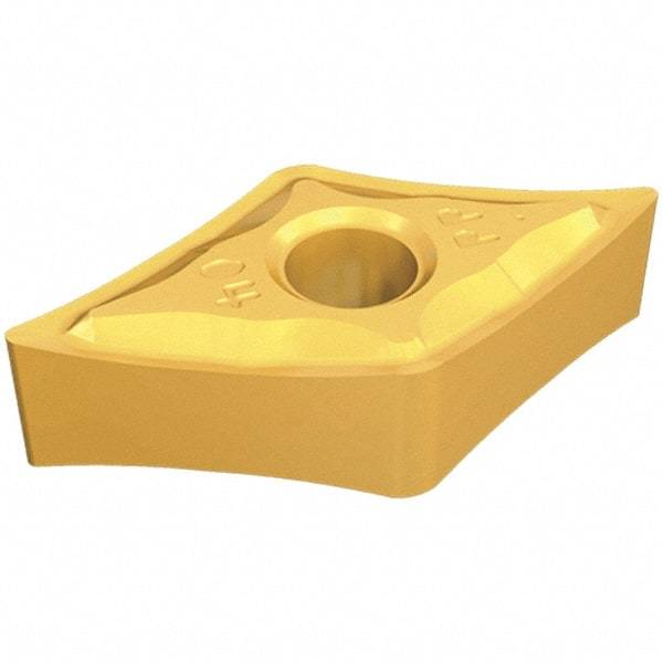 Iscar - DNGG442 PP Grade IC806 Carbide Turning Insert - AlTiN Finish, 55° Diamond, 12.7mm Inscr Circle, 6.35mm Thick, 0.8mm Corner Radius - Eagle Tool & Supply