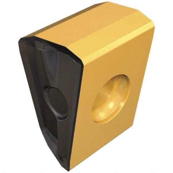Iscar - T465 LNMT2212 TR Grade IC810 Carbide Milling Insert - AlTiN/TiN Finish, 19.8mm Thick - Eagle Tool & Supply
