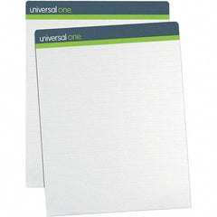 Universal One - 50 Sheet, 27 x 34", Easel Pad - White - Eagle Tool & Supply