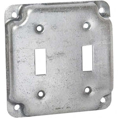 Hubbell-Raco - Steel Electrical Box Cover - Eagle Tool & Supply