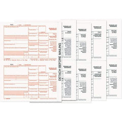 TOPS - 24 Sheet, 8-1/2 x 11", Form - White - Eagle Tool & Supply