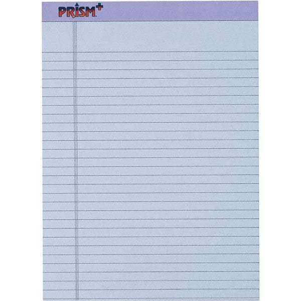 TOPS - 50 Sheet, 8-1/2 x 11-3/4", Legal/Wide (Style) Legal Pad - Pastel Orchid - Eagle Tool & Supply