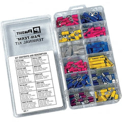 Panduit - 161 Piece, Terminal Kit - Eagle Tool & Supply