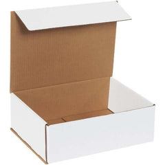 Made in USA - Pack of (50), 9" Wide x 12" Long x 4" High Corrugated Shipping Boxes - Eagle Tool & Supply